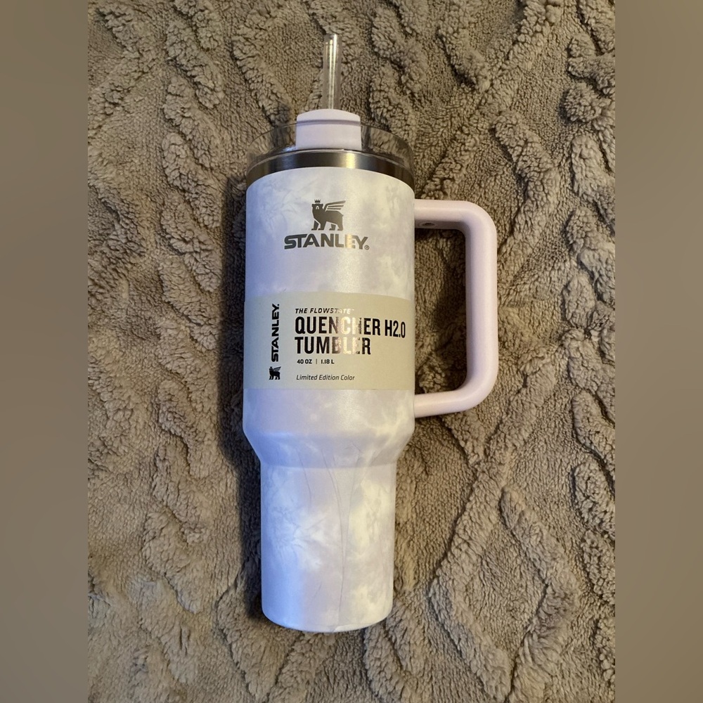 Stanley Quencher H2.0 Tumbler - Marble White